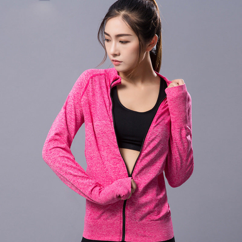 Long Sleeves Sports Jacket For Ladies