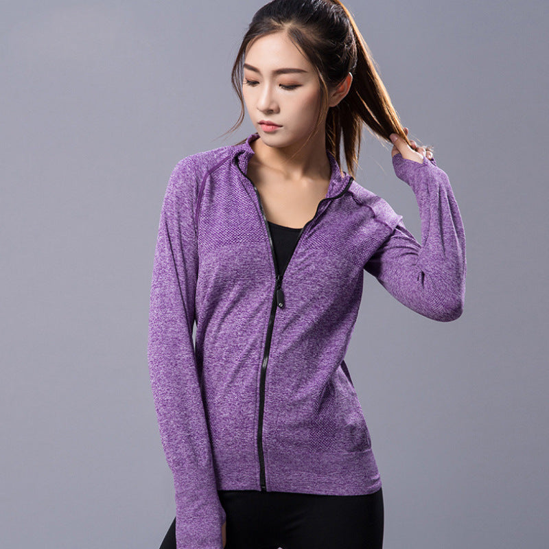 Long Sleeves Sports Jacket For Ladies