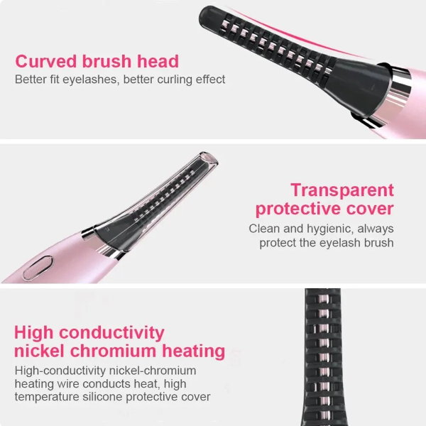 Heated Eyelash Curling Pen