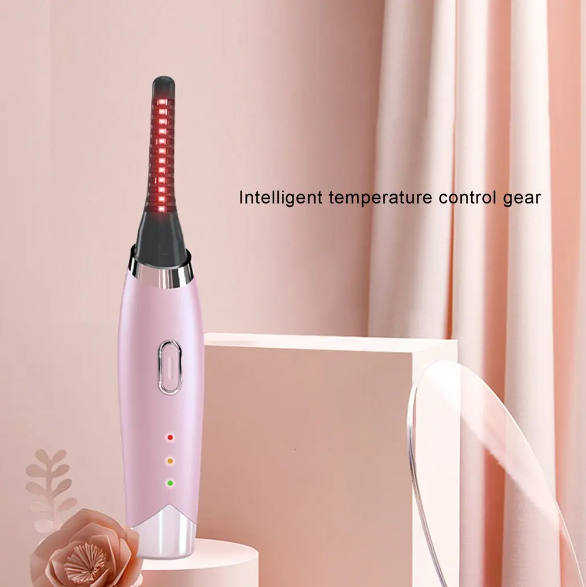 Heated Eyelash Curling Pen Intelligent Temperature Control Gear