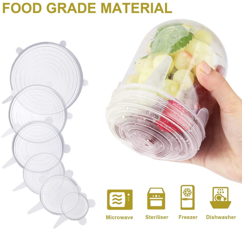 Silicone Plastic Wrap food grade material